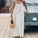 Women's Loose Fit Halter Backless Maxi Dress – Casual Beach Resort Gown 2026_ecoleips.com