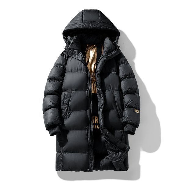 Men's Graphene-Infused Thermal Jacket – Stylish Hooded Winter Coat With Black & Gold Accents (M-5xl, Slim Fit, Machine Washable)_ecoleips.com
