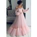 Spring New European And American Women's Clothing One Shoulder Mesh Long Sleeve Wedding Dress Large Swing Dress New_ecoleips.com