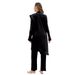 Women's Clothing Loose Surfing Diving Swimsuit Three Piece Set With Ruffled Edges Fully Enclosed Sunscreen Split Conservative Swimsuit With Chest Pads_ecoleips.com