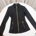 Women's Gold-Zipper Yoga Jacket – Lightweight Nylon-Spandex Workout Top, Breathable & Stylish (7 Colors, S-Xxxl)_ecoleips.com