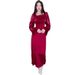 Women's Solid Color Pleated Silk Bodycon Dress Square Neck Flared Sleeves Patchwork Cross Border Sweet Style Clothing_ecoleips.com