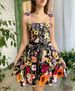Women's Clothing Three Dimensional Flower Embroidery Hip Sexy Dress_ecoleips.com