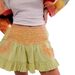 Trendy Low Waist Ruffle Pocket Shorts Sweet Spicy Girl Sports Embroidered Pants For Women_ecoleips.com