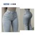 Women's Clothing High End High Waisted Flared Jeans Wide Leg Straight Pants Retro Style Spring Summer New 2026_ecoleips.com
