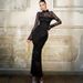 Cross-Border Women's 2025 Summer New Fashion Sexy Lace Patchwork Slim Long Sleeve Dress Wholesale_ecoleips.com