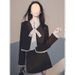 2025 New Spring Women's Clothing Light High-End Feel Feminine Skirt Two-Piece Set_ecoleips.com