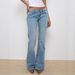 Women's Clothing High-Waisted Slightly Flared Jeans For Women Fashionable And Versatile Spring Autumn Elastic Denim_ecoleips.com