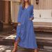 2026 Autumn/Winter European And American Foreign Trade Women's Clothing: Buttoned Cotton-Linen Vintage Casual_ecoleips.com