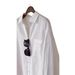 White Breathable Cotton And Linen Sunscreen Long-sleeved Shirt Women's Summer Thin Lazy Style Loose And Thin Casual Versatile Top_ecoleips.com