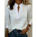 Women's Digital Printed Casual Pullover Shirt Top Versatile Spring Summer New_ecoleips.com
