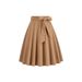 Women's Retro Hepburn Pocket Bow Skirts European American Style Belts Cross Border E Commerce Top Selling Item Amazon Clothing_ecoleips.com