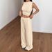 Women's Clothing Spring And Summer New Vest Casual Trousers Y2K Suit Women_ecoleips.com