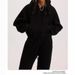 2025 Autumn Winter New Women's Hooded Crew Neck Long Sleeve Two-Piece Set Sweatshirt For Women_ecoleips.com