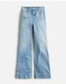 Women's Clothing Denim Trousers Trousers High Waist Elastic Wide Leg Trousers Straight Trousers New_ecoleips.com
