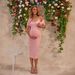 25 Styles Available European And American Women's Fashion Sexy Strap Lace Long Cross-Border Trade Maternity Dress_ecoleips.com