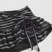 Striped Color Block A-Line Mini Skirt Japanese Korean Style Sexy Fashion Y2K Hot Girl Versatile Drawstring New Style Women's Bottoms_ecoleips.com