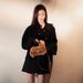 Aria Basics 2025 Autumn New Women's Fashion Loose Long Sleeve Single-Breasted Jacket Coat European And American Style Wholesale_ecoleips.com