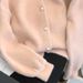 K Short Cardigan For Women; New Loose, Lazy Style Knitted Cardigan; Thick_ecoleips.com