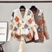 Women's Sweet Sweater Cardigan Autumn Winter Style Fresh Lazy Knit Trendy Clothing For Ladies_ecoleips.com