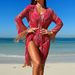 Women’s Clothing New One Shoulder Miami Show Two Piece Beach Sunscreen Tulle Skirt One Piece Swimsuit Female_ecoleips.com