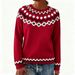 European And American Autumn Winter Hot-Selling Women's Acrylic Thick Knit Jacquard Sweater_ecoleips.com