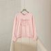 Women's Casual Long Sleeve Sweatshirt Autumn New Cute Cartoon Pattern round Neck Comfortable Clothing TTMA254904E_ecoleips.com