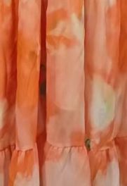 Women's Clothing Elegant Sophisticated Women's Patchwork Full Skirt Dress Tie Waist Printed For Formal & Casual For Women_ecoleips.com