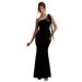 Cross-border 2025 Spring/Summer New Women's Solid Color Casual Sexy One-Shoulder Comfortable Slim Fit Sleeveless Bodycon_ecoleips.com