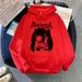 street Retro Gothic Style Y2K Cartoon Jacket, Niche Design, Loose Fit, Fleece-lined Hooded Sweatshirt For_ecoleips.com