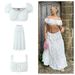 2026 Summer Foreign Trade European American's Clothing French Lace Camisole Top And Skirt High-End Fashion Set For_ecoleips.com