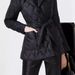 Women’s Belted Wool-Look Trench Coat – Slim Fit, Detachable Hood, Oversized Pockets, Work-to-Weekend Versatility (Black, S-XXXXL)_ecoleips.com