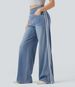 2025 European And American Retro Washed Side Stripe Jeans For Women High Street Design Loose Two Stripes Versatile_ecoleips.com