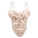 Women's Clothing New Three Dimensional Flower Camisole Tops Slim Pure Desire Style Sexy Fishbone Chest Inner Wear_ecoleips.com