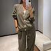 2024 Autumn Winter New European American Cross-border Independent Station Hot Sale Casual Sports Suit Cardigan_ecoleips.com