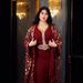 Z279 Dubai Muslim Saudi Gold Foil Two-Piece Evening Women's Robe Dress Abaya_ecoleips.com