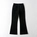 Aria Basics European And American Retro High-waisted Corduroy Flared Pants, Early Autumn Stretch Slim-fit Leg-lengthening Street_ecoleips.com