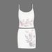 AD217 Women's 2025 New Fashion Rhinestone Camisole Slim Fit Hot Girl Skirt Set For Export_ecoleips.com
