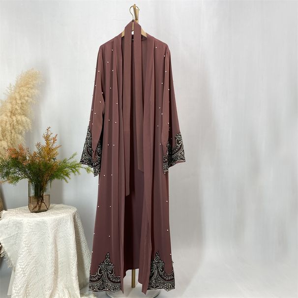 Modest Abaya Ramadan Dubai Robe Femme Musulmane Turkey Kaftan Islamic Clothing Muslim For Women Kimono Caftan Marocain Cardigan_ecoleips.com