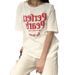 Women's Summer Short Sleeve T-Shirt Loose Fit Korean Style Slimming Top With Cartoon Print Inner Wear Versatile Casual Top_ecoleips.com