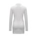Women's Sexy Square Neck Shirt Dress Cinching Waist Tight Fit Casual Mini Dress For Young Girls Fashion_ecoleips.com