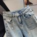 Women's Clothing Diamond Star Pendant Design High Waist Spring Washed Jeans For Women Loose Slim All Match Straight Pants_ecoleips.com