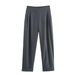 2026 European And American Style Women's Clothing Popular Split Design Vest Curled Trousers Straight Pants Set_ecoleips.com