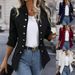 Winter Fashion Women's Double Breasted Cardigan Coat Solid Color Stand Collar Wish Bestseller Outerwear_ecoleips.com