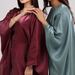 Muslim Dress Women Dubai-Inspired Glitter Party Dress Robe – Elegant & Modest Abaya With Sparkle For Special Occasions_ecoleips.com