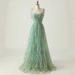 Strappy Evening Dress Elegant Mori Girl Style Lace Women's Party Wear Suitable For Annual Meetings Hosting Everyday_ecoleips.com