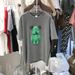 Women's round Neck Short Sleeve T-Shirt Bear Print Loose Fit mid Length Summer Top_ecoleips.com