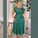 Women's Sparkly Sequin Wrap Dress Slim Fit Flattering Midi Dress for Evening And Party S-XXXL_ecoleips.com