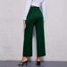 Voya 2026 Summer New Arrival: And Instagram Best-Selling Women's Simple Waist-Cinching Straight-Leg Nine-Tenths Versatile Casual Pants_ecoleips.com