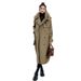 girl Girl Real Shot Parker For Women, Hong Kong Style 2024 Winter New Korean Version Coat, Over-the-Knee Long Loose Cotton Padded_ecoleips.com